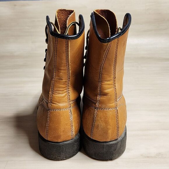 Vintage Wolverine Tan Hunting Outdoor Lace‎ Up Work Oil Proof 8\